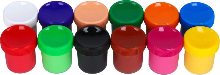 Pots de 20 ml avec couvercle à vis