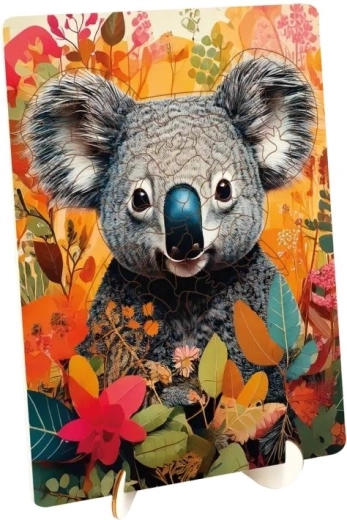 Puzzle en bois à contour Moxy Koala 117 pièces