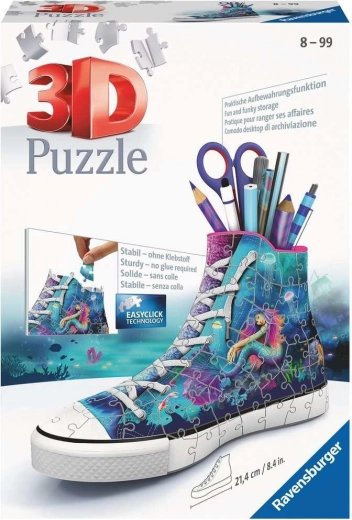 Puzzle 3D basket magique sirène des mers 112 pièces RAVENSBURGER