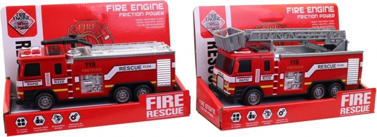 Camion de pompiers à inertie