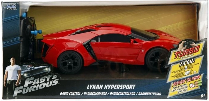 Voiture télécommandée Rapides et dangereux Lykan Hypersport