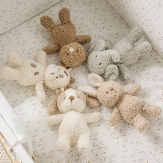 Tissu teddy moelleux pour un sentiment de sécurité