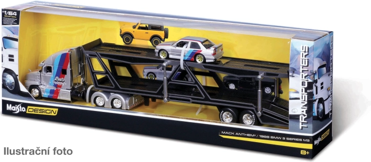 Maisto Design Transporters transporteur avec petite voiture 1:64
