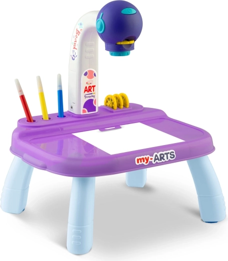 Table de dessin stable avec porte-feutres