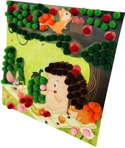 Couleurs vives et texture 3D