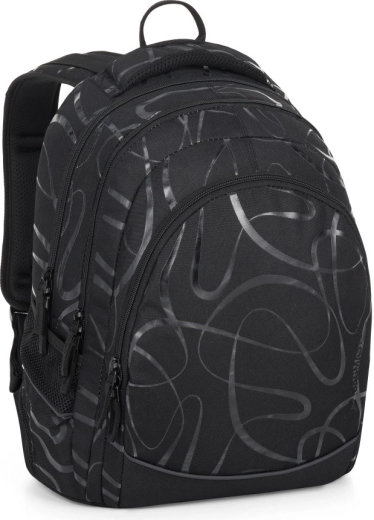 Sac à dos étudiant Bagmaster Digital noir