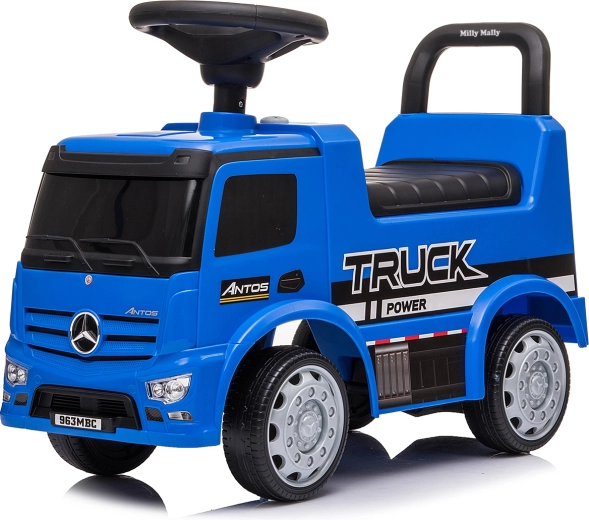 Jouet à chevaucher Milly Mally Mercedes Antos bleu