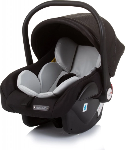 Siège auto pour bébé i-Size 40–85 cm, Obsidian Silver