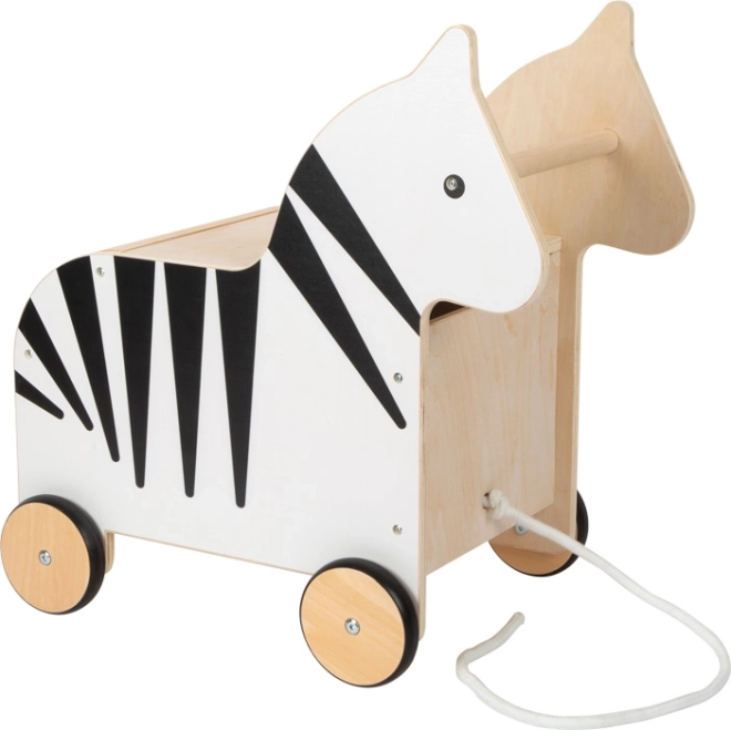 boîte de rangement mobile pour jouets Zebra Wildlife small foot