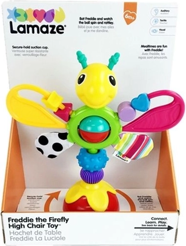 Jouet Lamaze pour chaise haute Freddie
