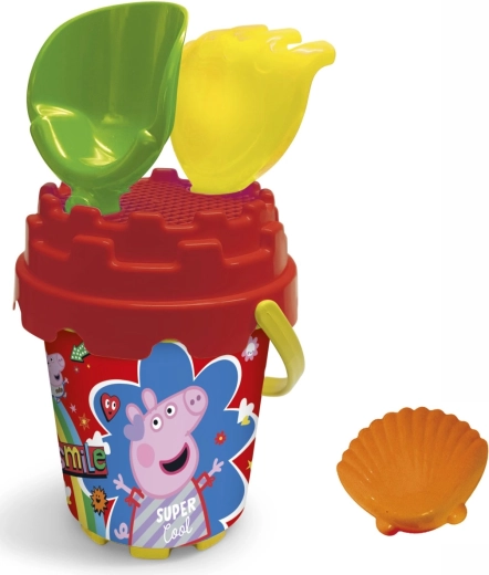 Set de plage Peppa Pig avec moule à sable