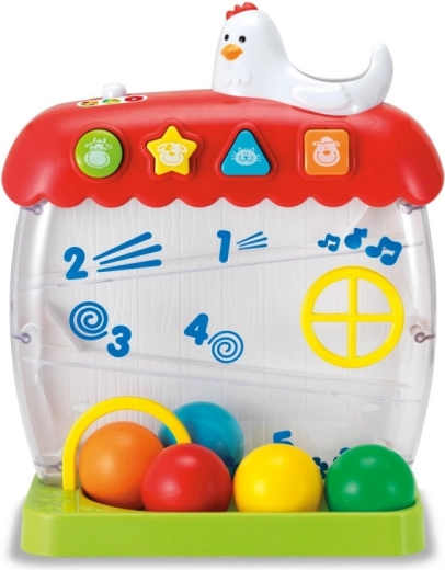 Petite poule à compter, jouet éducatif pour enfants