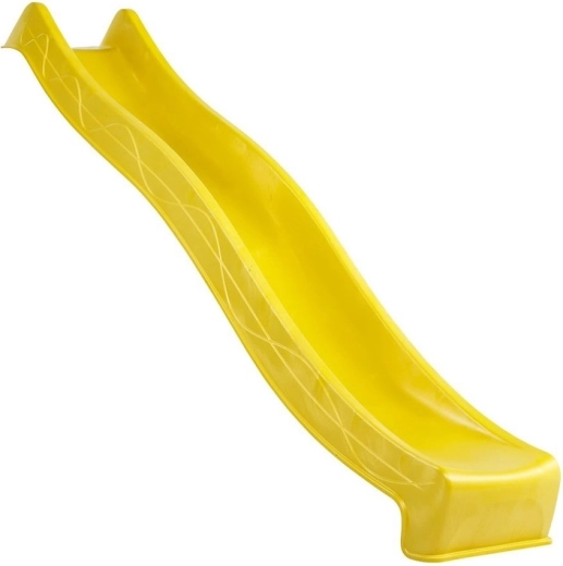 Toboggan pour enfants avec raccord d’eau jaune 3 m