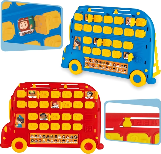 Plateaux de jeu originaux en forme de bus