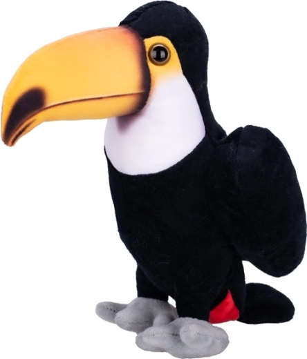 Toucan en peluche 20 cm pour bébés
