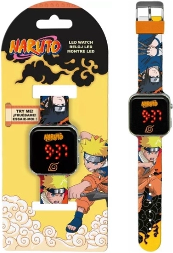 Montre enfant numérique LED Naruto