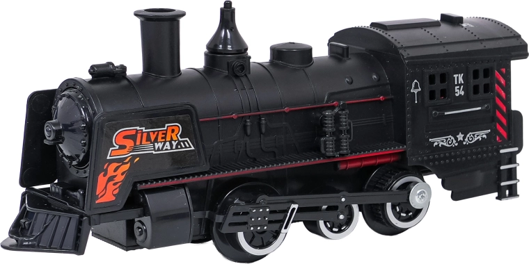 Effet de fumée comme sur une locomotive à vapeur