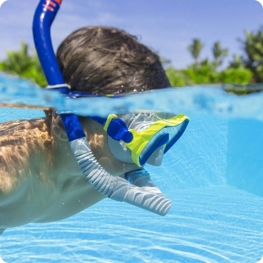 Tuba ergonomique avec protection contre l’eau
