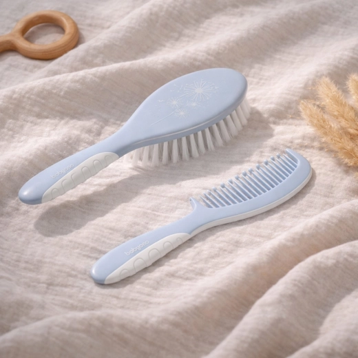 Peigne à dents arrondies pour éviter les irritations