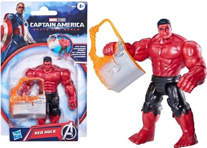 Figurine d'action Marvel Captain America Red Hulk