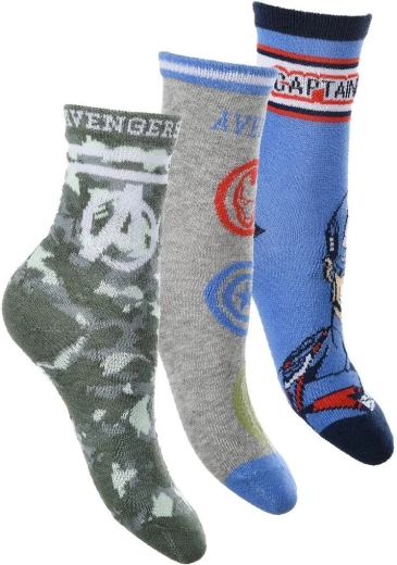 Ensemble de chaussettes Avengers - 3 paires