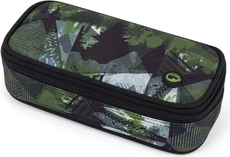 Trousse scolaire Bagmaster vert-gris