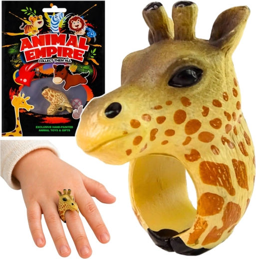 Bague enfant girafe