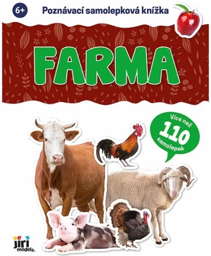 Livre d’autocollants éducatif – La ferme