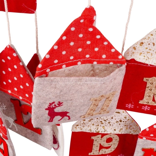 Feutre tout doux aux motifs de Noël