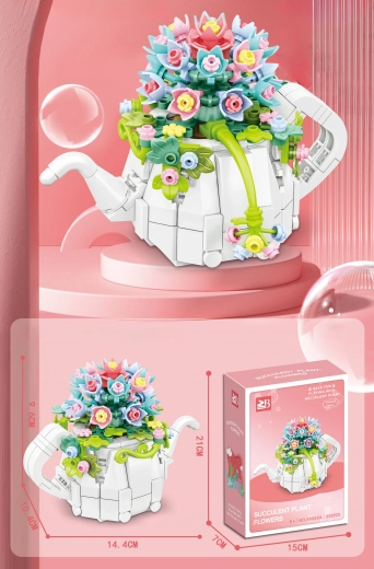 jeu de construction fleurs 255 pièces