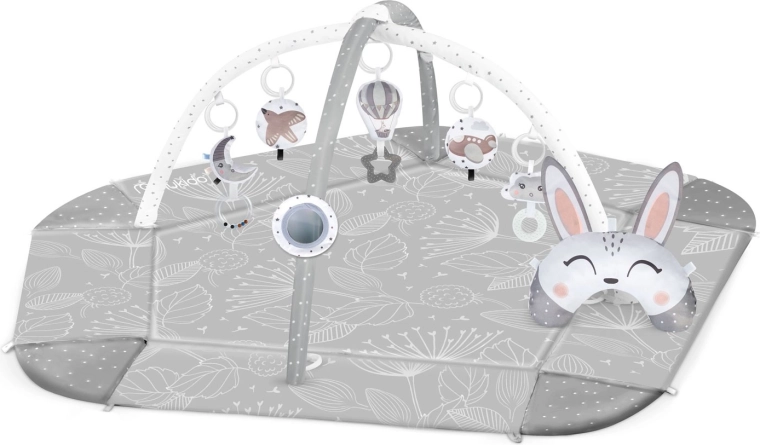 7 jouets multifonctions et miroir sécurisé pour développer les sens
