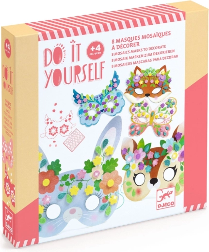 Djeco DIY kit créatif – masques d’animaux de la forêt