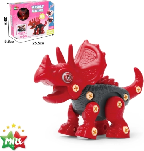 Kit de bricolage - Tricératops joyeux