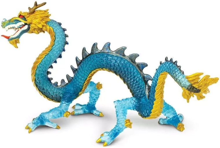 Safari Ltd. figurine dragon cristal bleu - 1 pièce