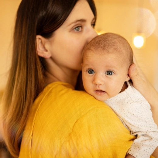 Mousseline douce pour la peau sensible des enfants