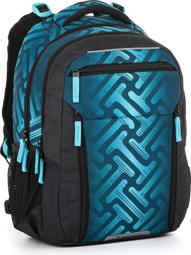 Sac à dos scolaire Bagmaster Porto bleu