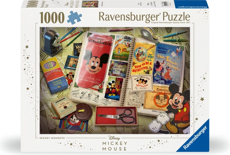 Puzzle Ravensburger Disney : Anniversaire de Mickey 1950, 1000 pièces
