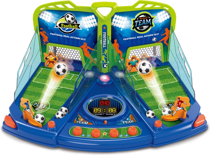 Baby-foot de table pour 2 joueurs avec compteur de score