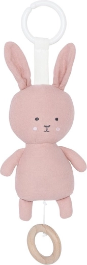Jabadabado bunny jouet musical textile rose