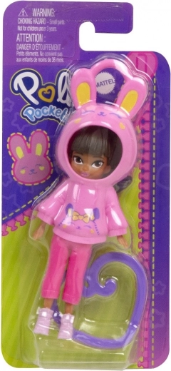 Polly Pocket figurine Lapin – mini poupée à suspendre
