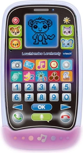 Ready, Set, School téléphone éducatif lumineux - 15 cm