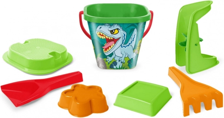 Set de sable 7 pièces JURASSIC WORLD EXPLORERS