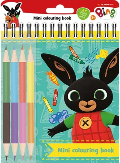 Mini coloriages avec crayons de couleur Bing