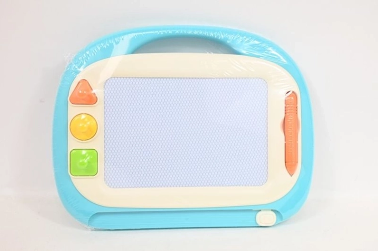 Tablette de dessin magnétique (ardoise magique) 26 × 20 cm avec tampons