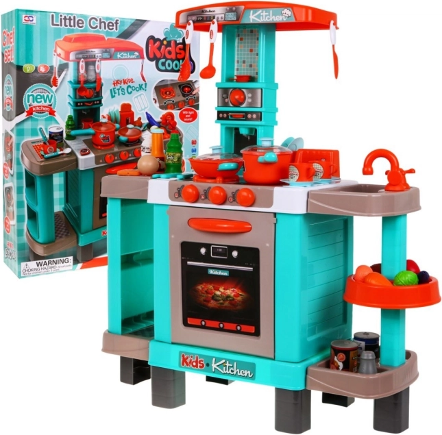 Cuisine interactive pour enfants avec accessoires