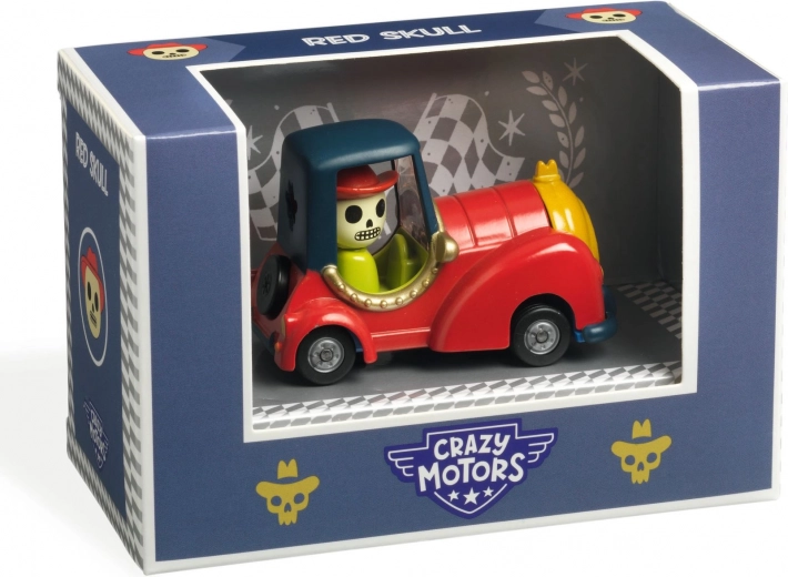 DJECO Crazy Motors voiture Red Skull