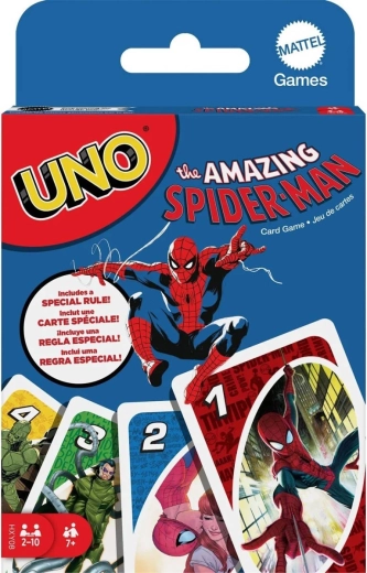 Mattel UNO The Amazing Spider-Man jeu de cartes
