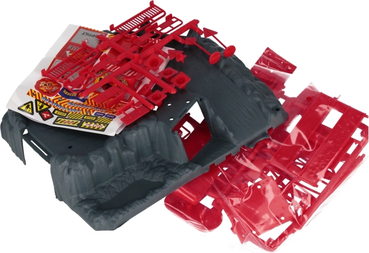 Kit de parking avec pièces à assembler