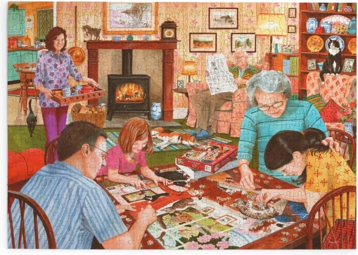 Puzzle Moments partagés, 500 grandes pièces
