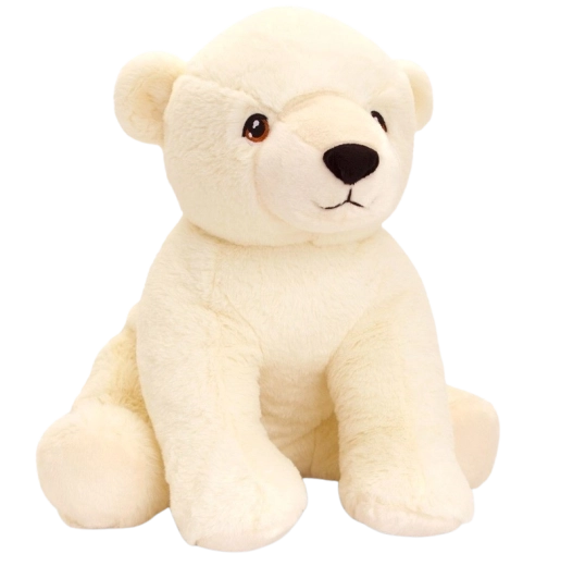 Keel toys ours polaire en peluche 35 cm
